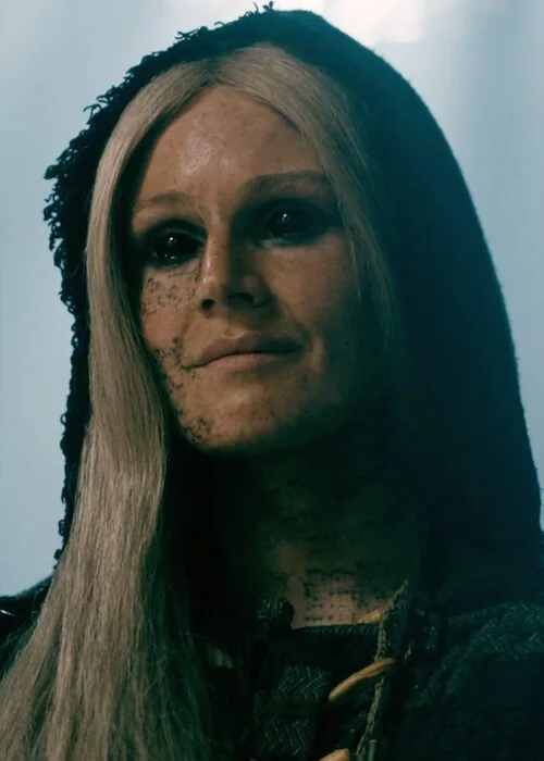 Karen Connell as Angel of Death in Vikings